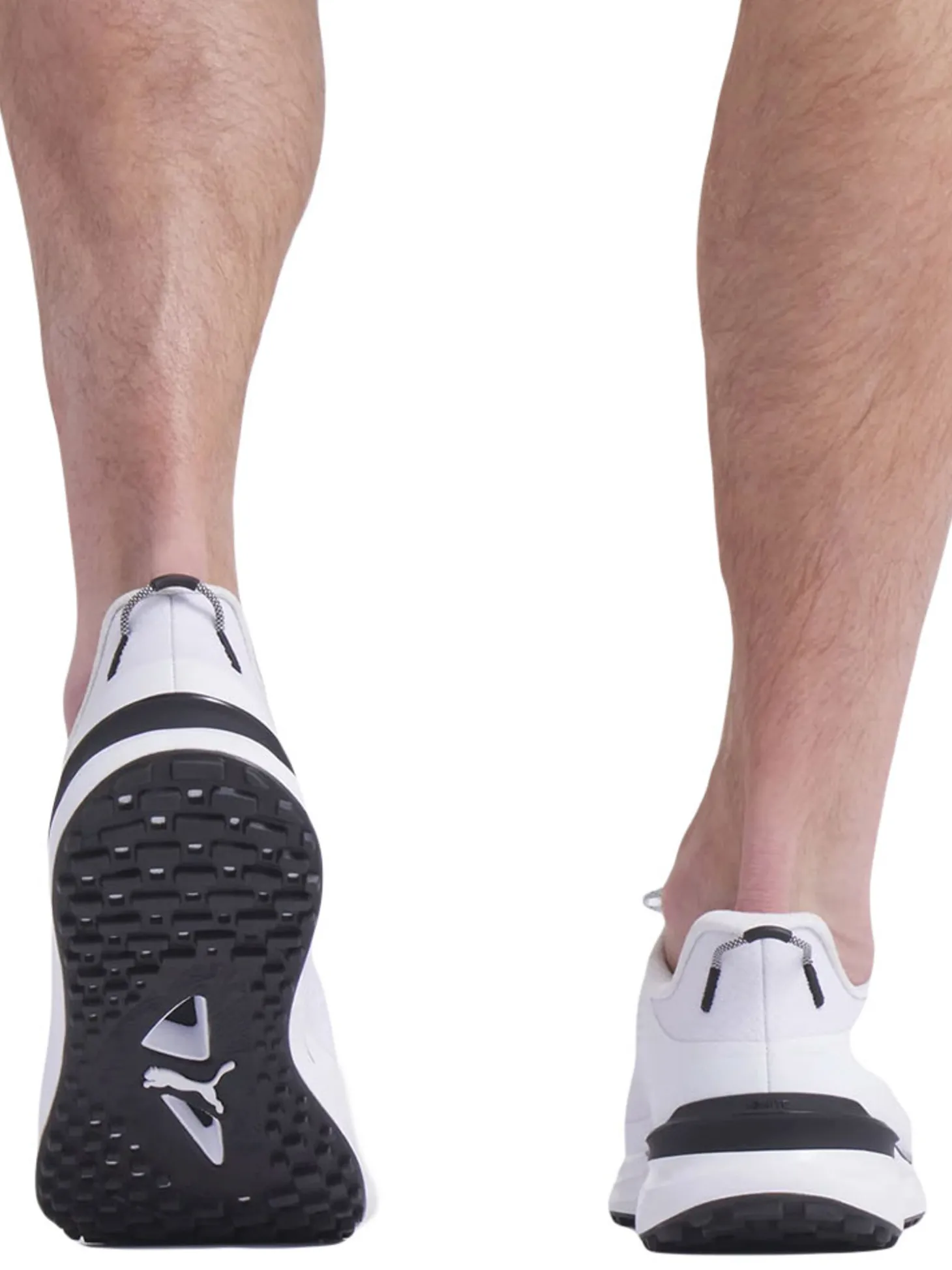 Puma IGNITE Elevate X Spikeless Golf Shoes - Puma White/Puma Black/Puma White