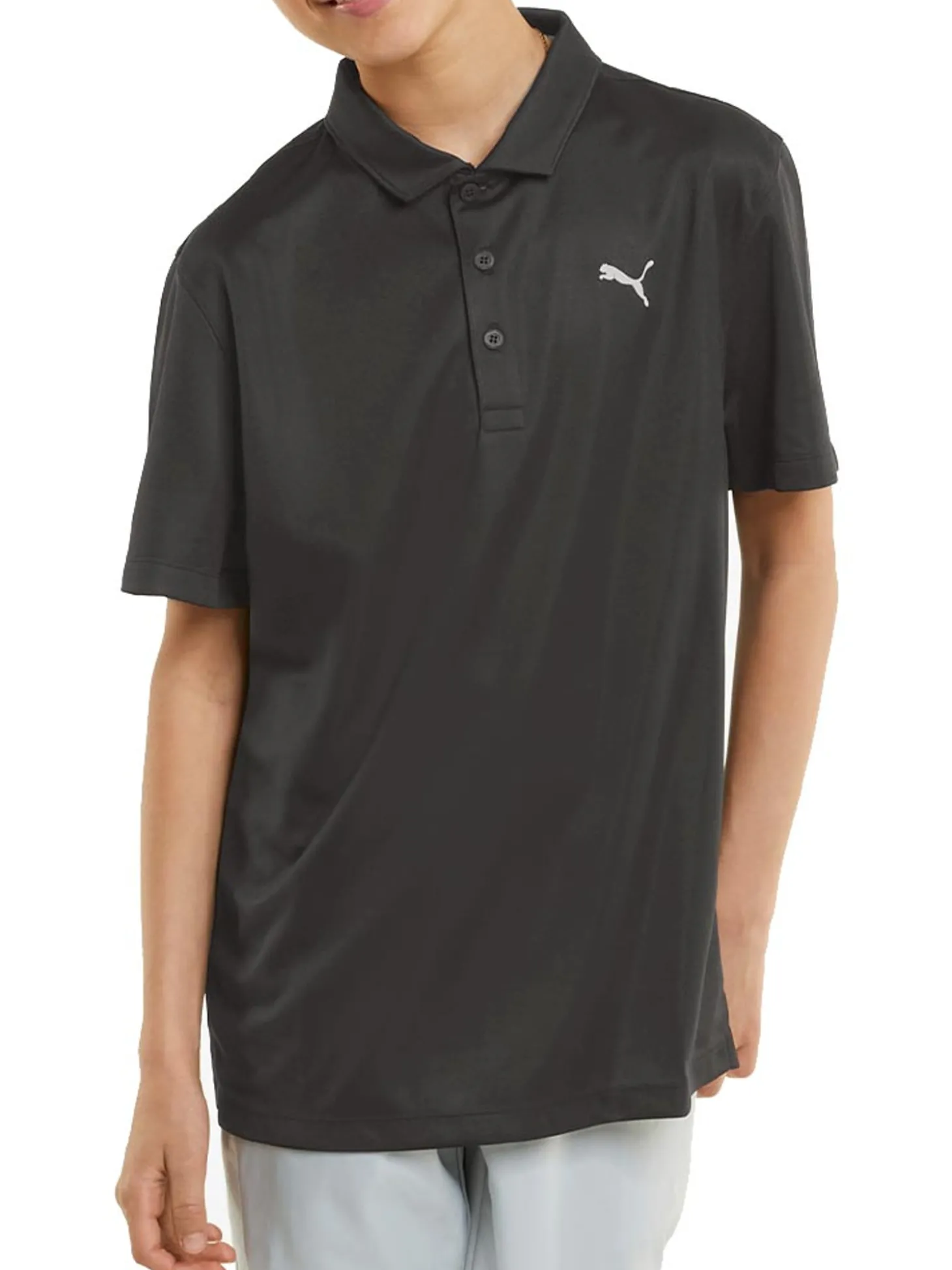 Puma JR Boys Essential Polo - Puma Black