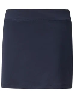 Puma JR Girls Knit Golf Skort - Navy Blazer