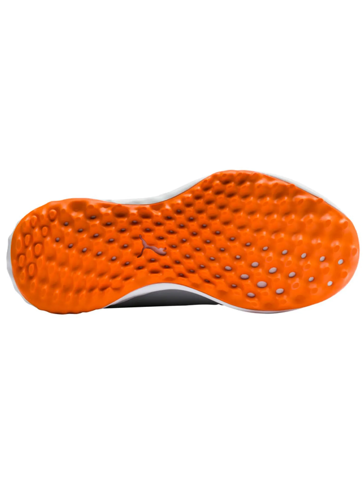 Puma JR Grip Fusion 2.0 Golf Shoes - High Rise/Vibrant Orange