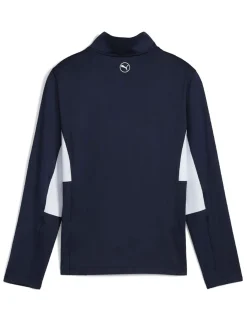 Puma Junior Boys PURE 2.0 1/4-Zip - Deep Navy