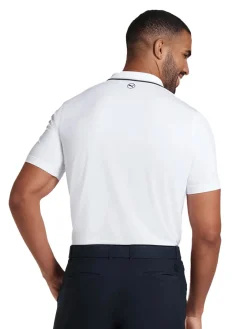 Puma MATTR Elevated Solid Polo - White Glow