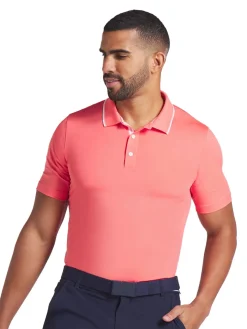 Puma MATTR Elevated Solid Polo - Peach Frost