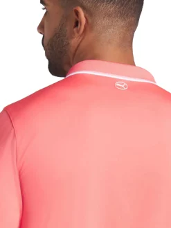 Puma MATTR Elevated Solid Polo - Peach Frost