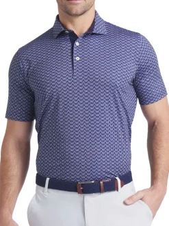 Puma MATTR Lotus Golf Polo - Deep Navy