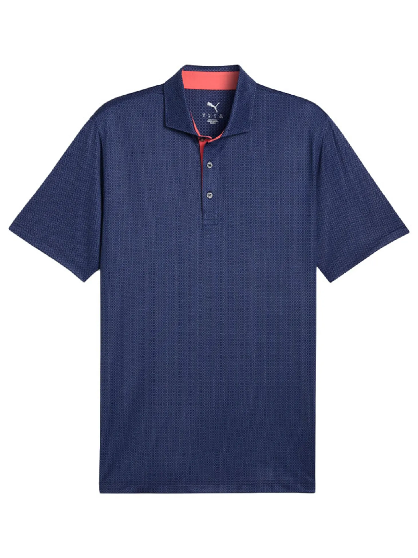 Puma MATTR Tile Polo - Blue Crystal/Deep Navy