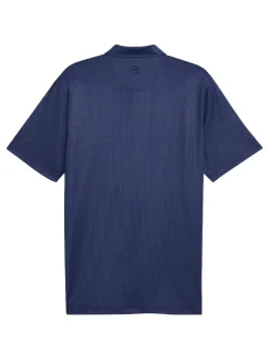 Puma MATTR Tile Polo - Blue Crystal/Deep Navy