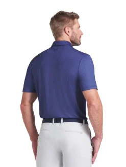 Puma MATTR Tile Polo - Blue Crystal/Deep Navy