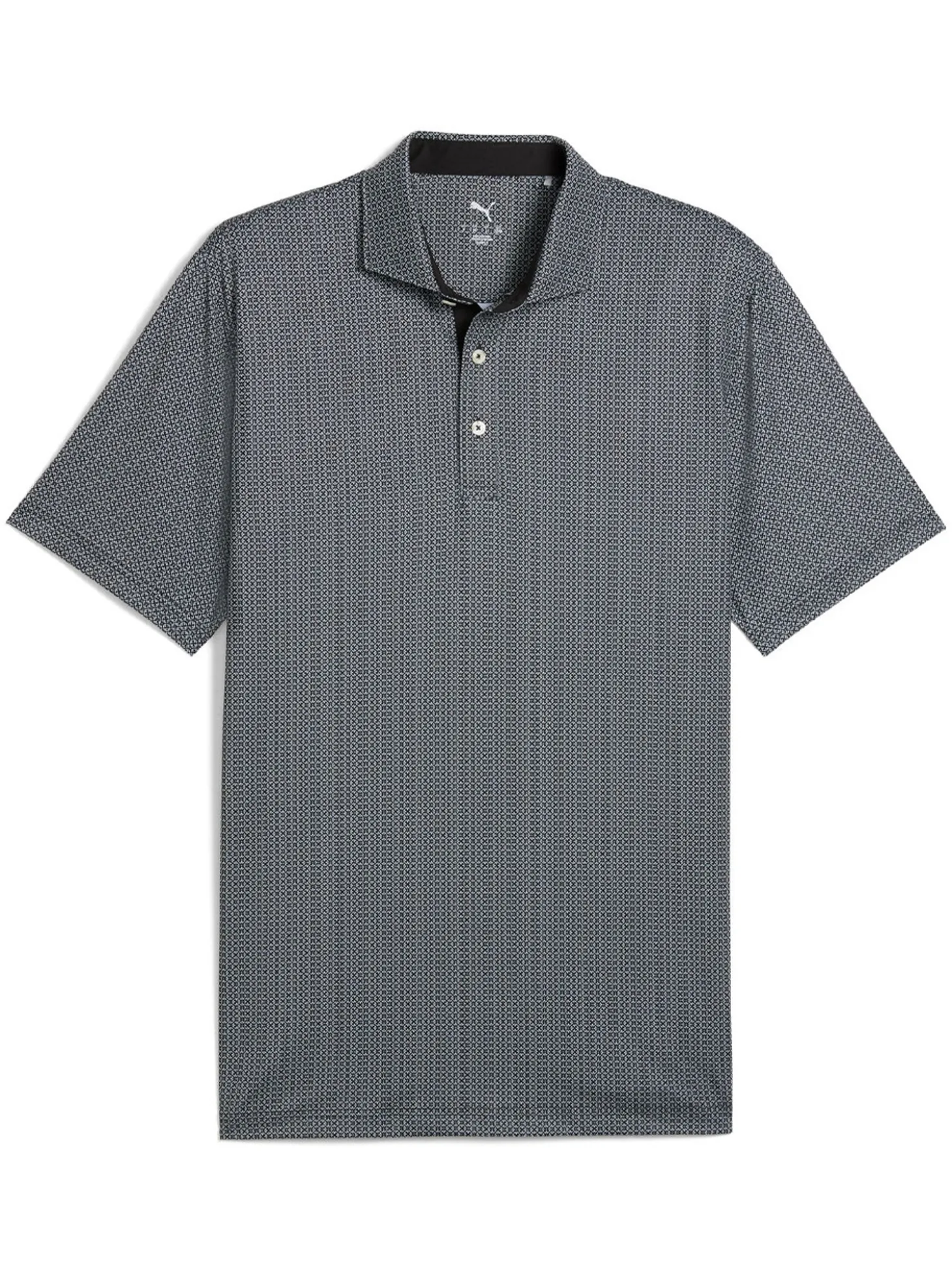 Puma MATTR Tile Polo - PUMA Black/White Glow