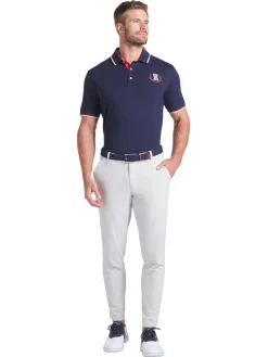 Puma Modalon Queen City Polo - Deep Navy/White Glow