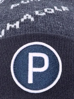 Puma P Removable Pom Beanie
