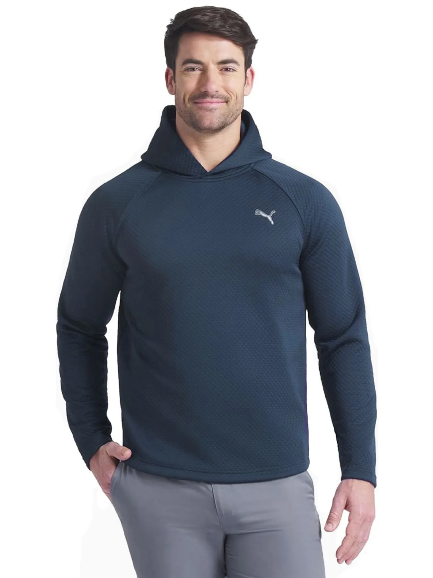 Puma Pebble Hoodie - Deep Navy