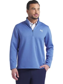 Puma Pebble 1/4-Zip - Blue Horizon