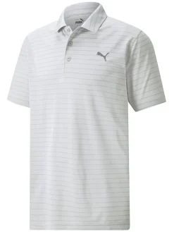 Puma Rotation Stripe Polo - High Rise