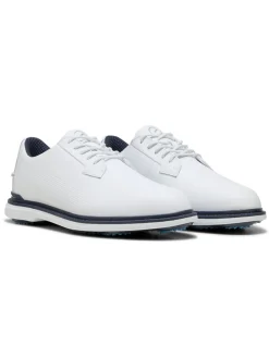 Puma Royale Golf Shoes - Puma White/Deep Navy/Team Light Blue