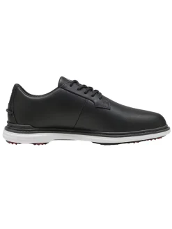 Puma Royale Golf Shoes - Puma Black/Flat Dark Grey/Red Blast