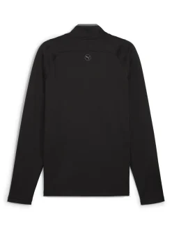 Puma Waffle Fleece 1/4-Zip - Puma Black