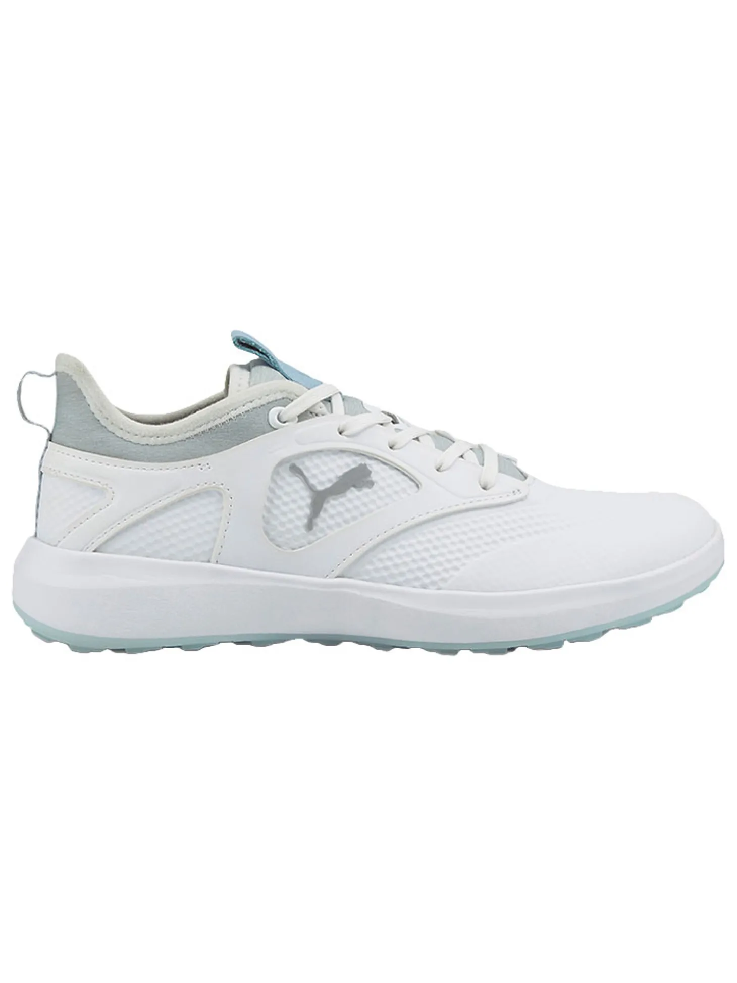 Puma Women's IGNITE Malibu Golf Shoes - Puma White/Puma Silver/Lucite