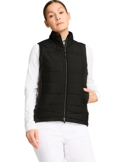 Puma Women's Kyley Quilted Vest - PUMA Black