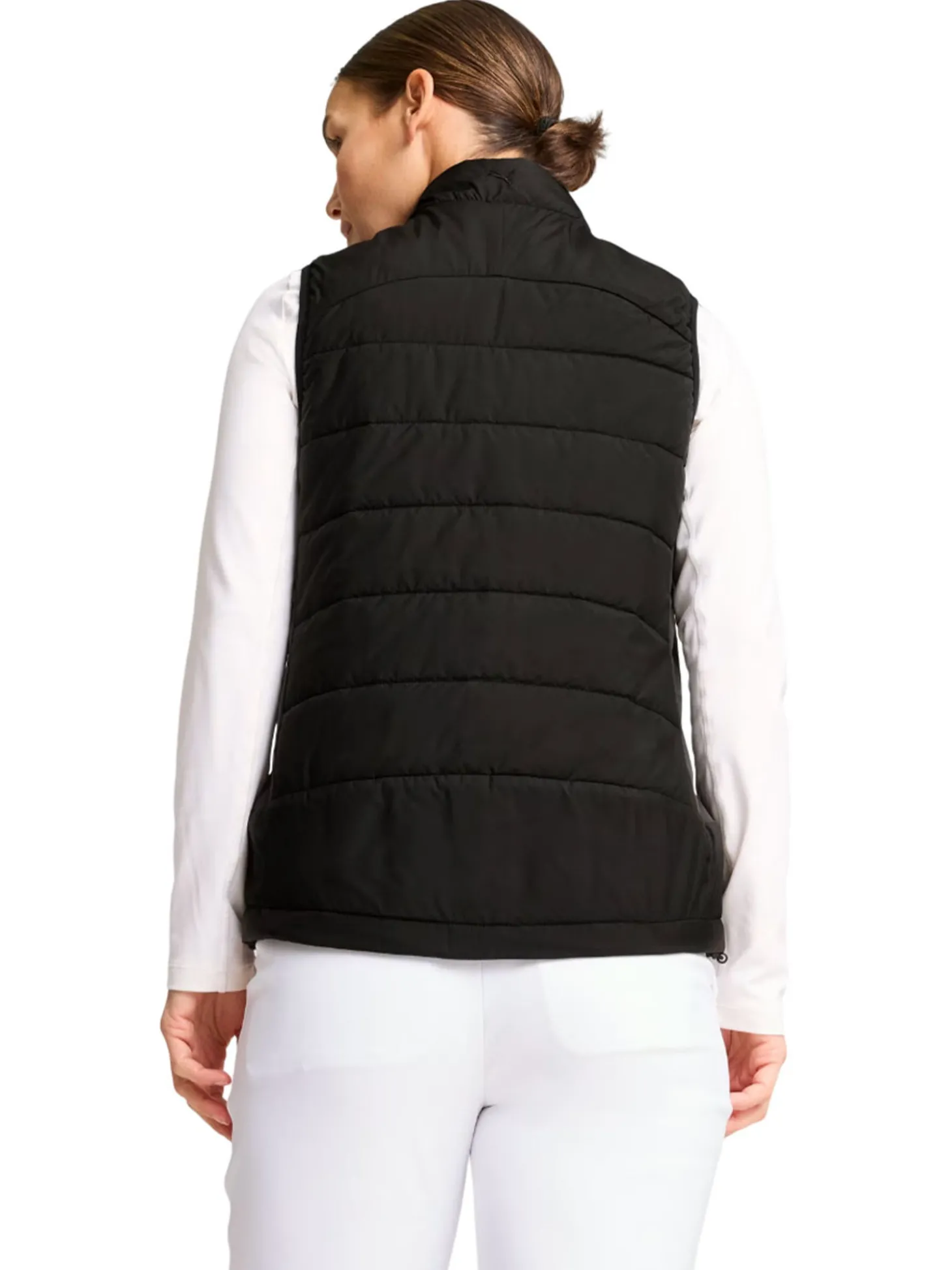 Puma Women's Kyley Quilted Vest - PUMA Black