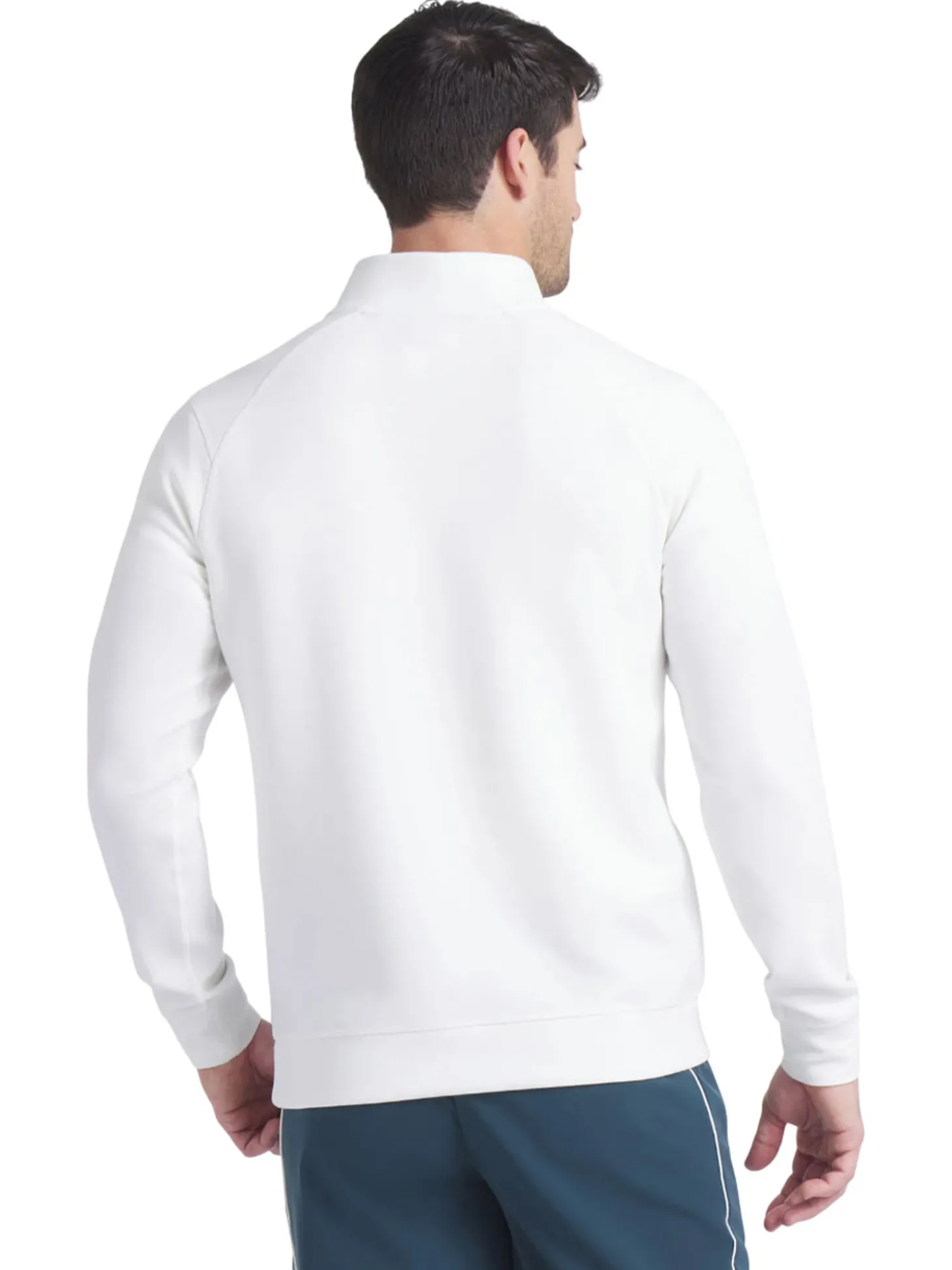 Puma x Reigning Champ CLOUDSPUN Fleece Golf 1/4 Zip - Warm White