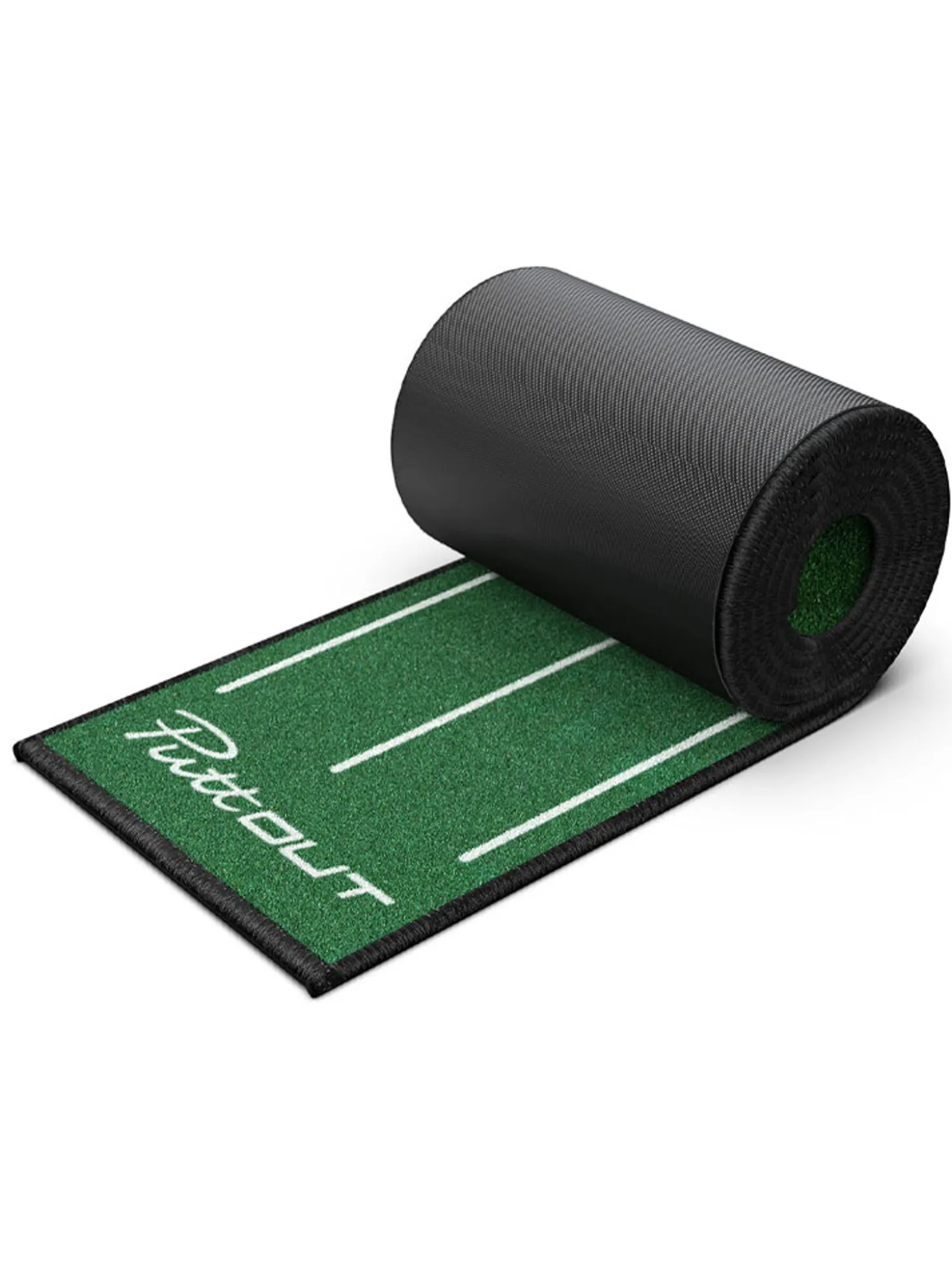 Puttout Slim Putting Mat - Green