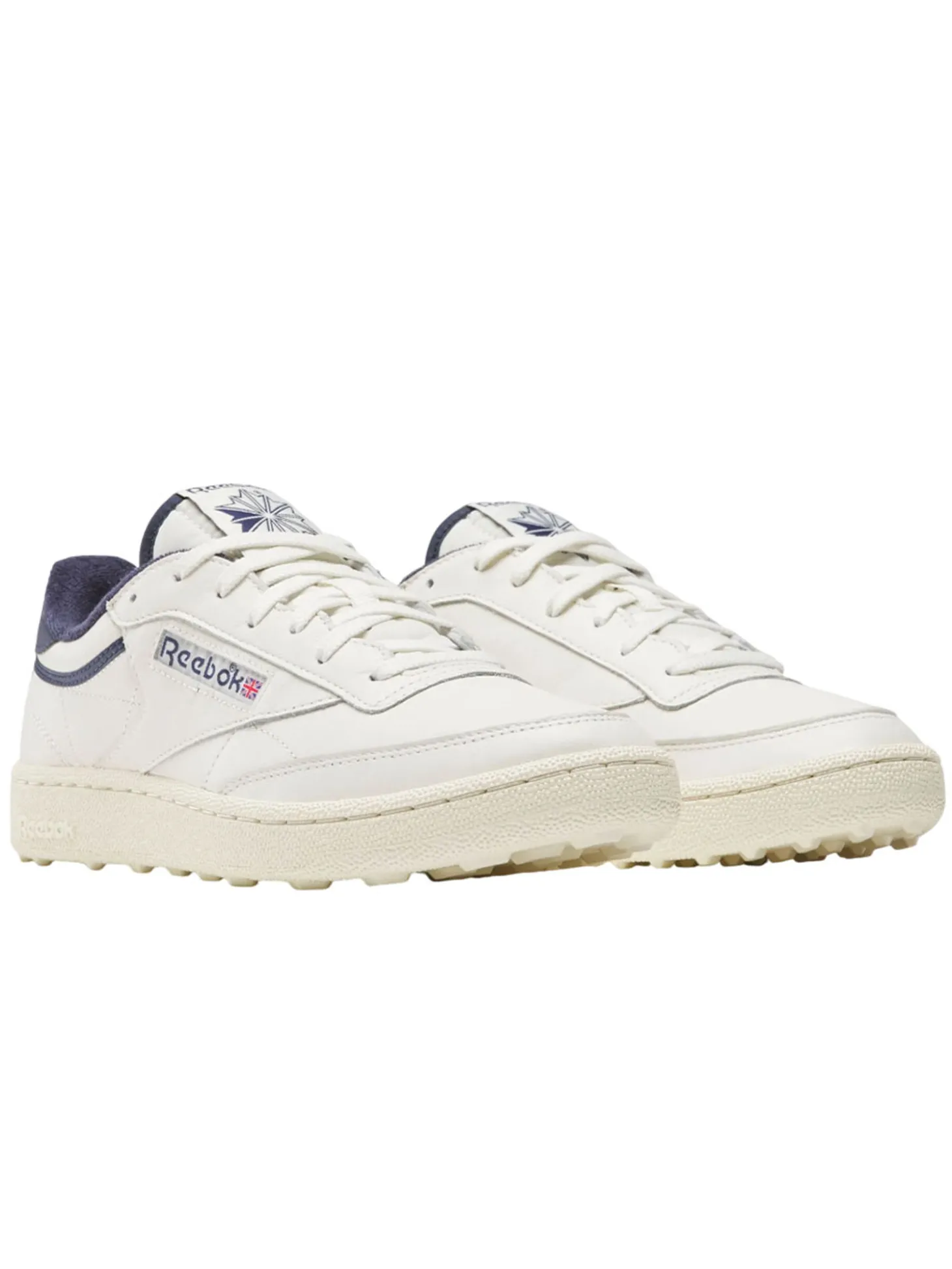 Reebok Club C Golf Shoes - Chalk/Vintage Chalk/Vector Navy