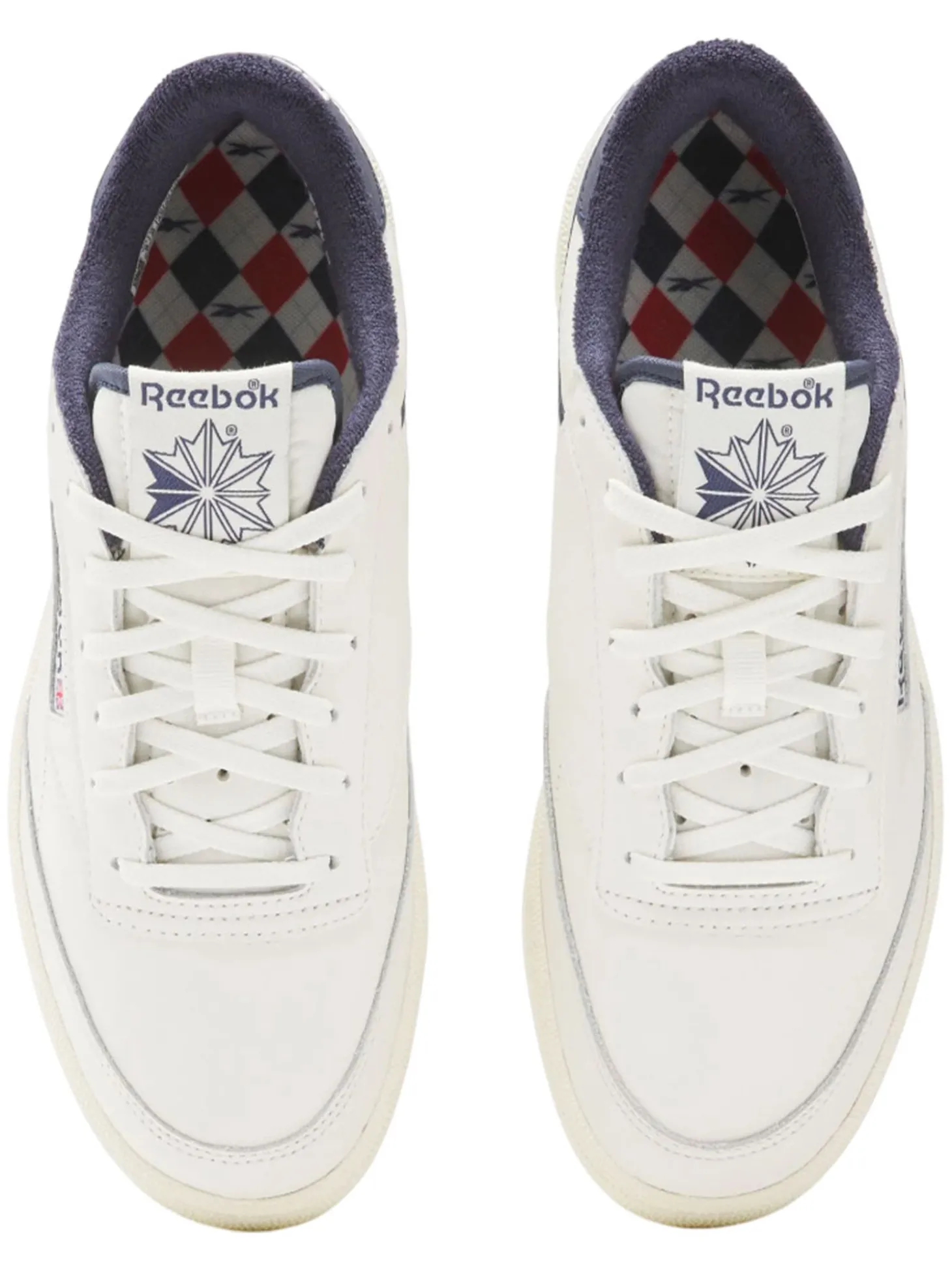 Reebok Club C Golf Shoes - Chalk/Vintage Chalk/Vector Navy