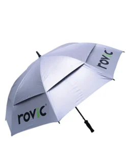 Rovic 30 Inch Automatic Umbrella Silver