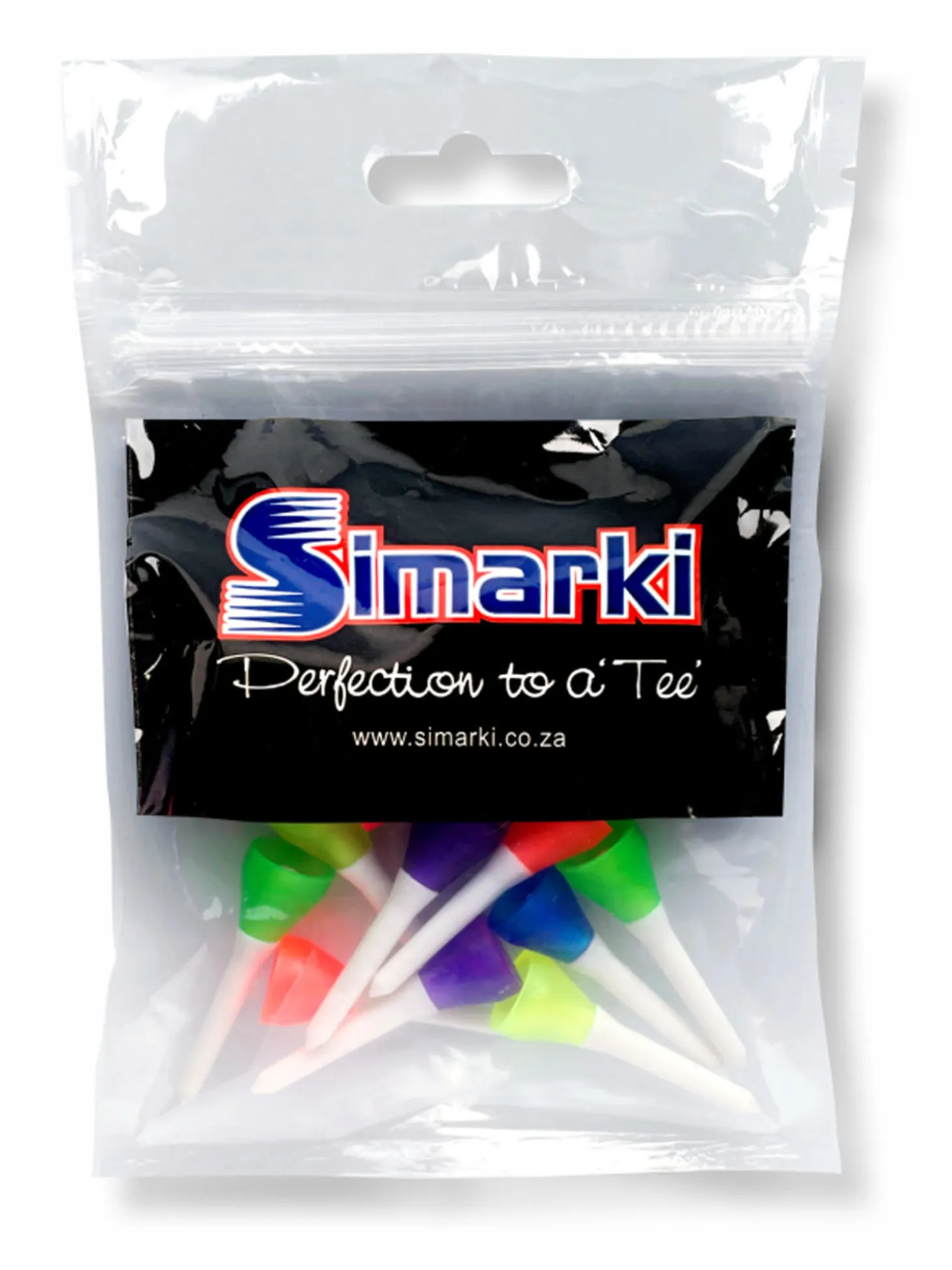 Simarki Golf Tees 30 Pack Mixed - 45mm