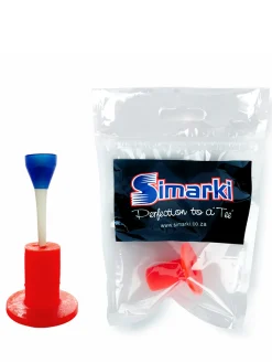 Simarki Practice Mat Tee Holder with Tee - Orange
