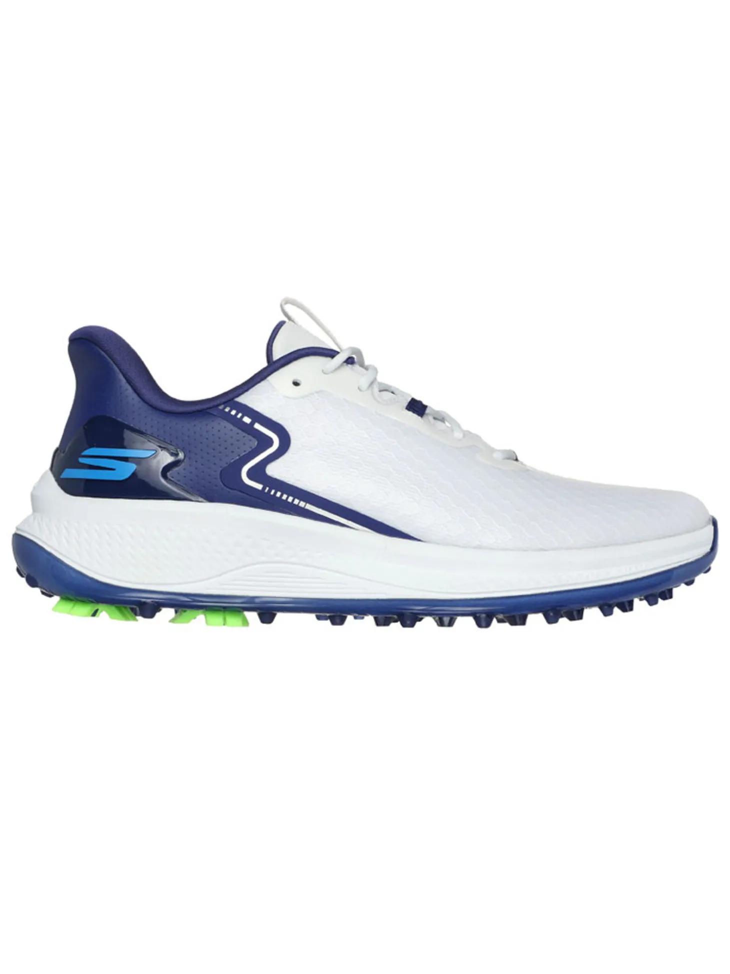 Skechers GO GOLF Blade GF - Slip 'In Golf Shoes - White/Navy