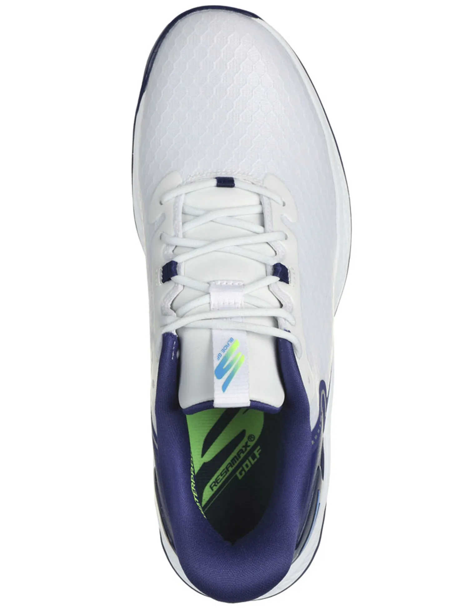 Skechers GO GOLF Blade GF - Slip 'In Golf Shoes - White/Navy