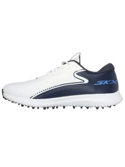 Skechers GO GOLF Max 3 (Extra Wide) Golf Shoes - White/Navy Blue