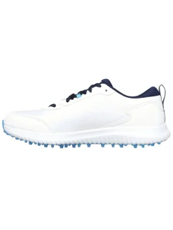 Skechers GO GOLF Max Fairway 4 (Extra Wide) Golf Shoes - White/Navy Blue