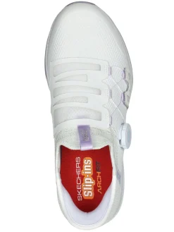 Skechers Women's GO GOLF Elite 5 Slip 'In Golf Shoes - White/Lavender