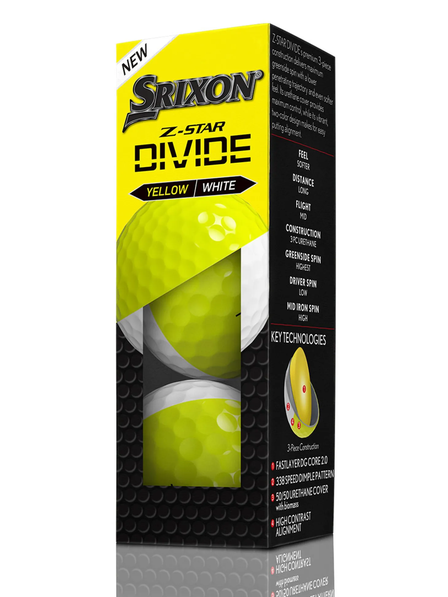 Srixon Z-Star Divide 2025 Golf Balls