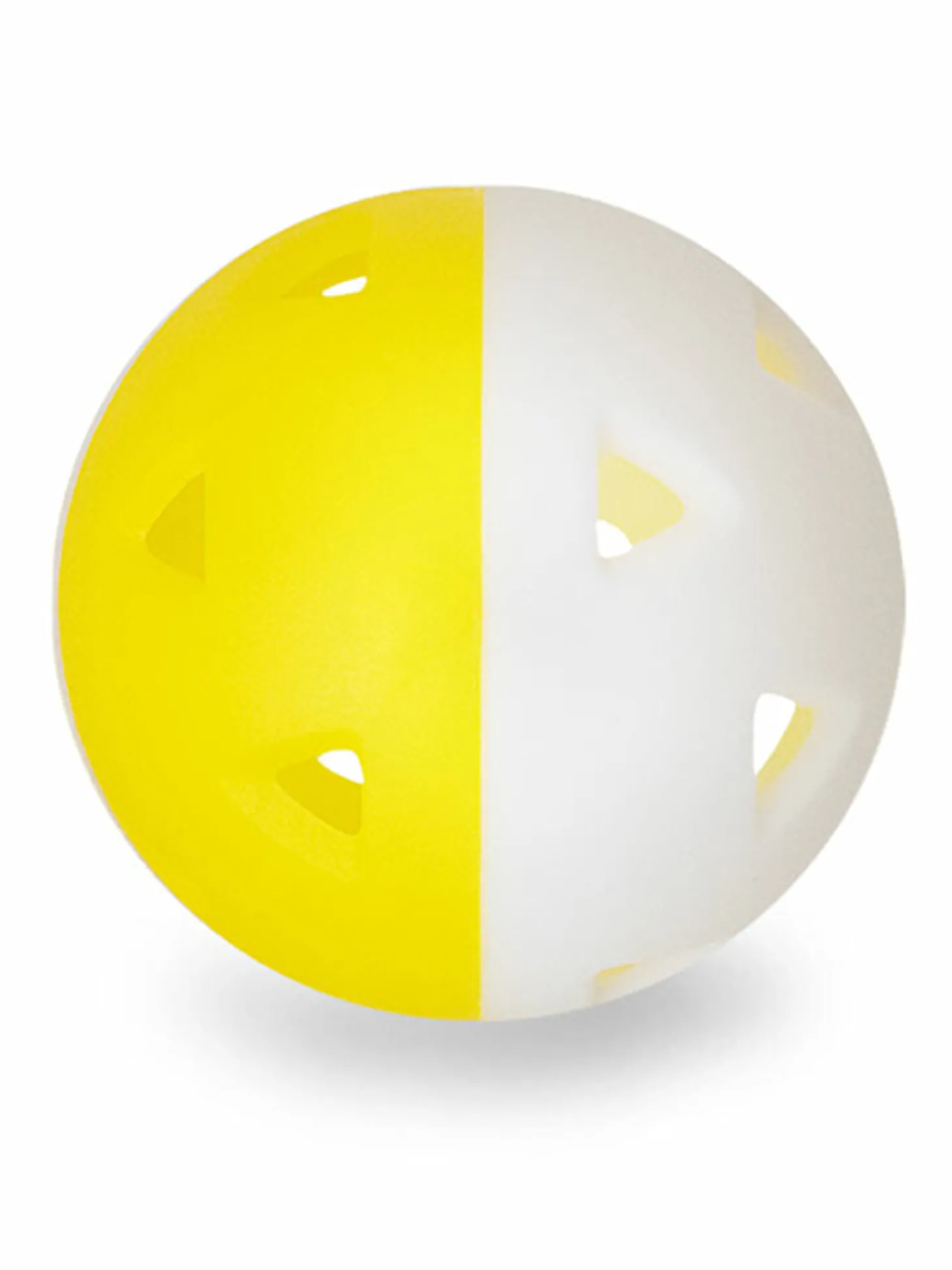Stonehaven Power Flow Practice Balls 12 Pack - Yellow/White