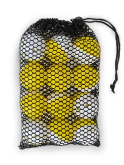 Stonehaven Power Flow Practice Balls 12 Pack - Yellow/White