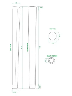 Sweet Rollz Putter Grip - Diva