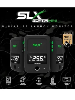 SwingLogic SLX Hybrid Mini Golf Launch Monitor