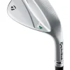TaylorMade Milled Grind 4 Wedge - Satin RAW Chrome