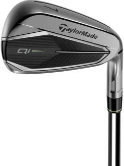 TaylorMade Qi Gunmetal Edition Irons - Steel Shaft