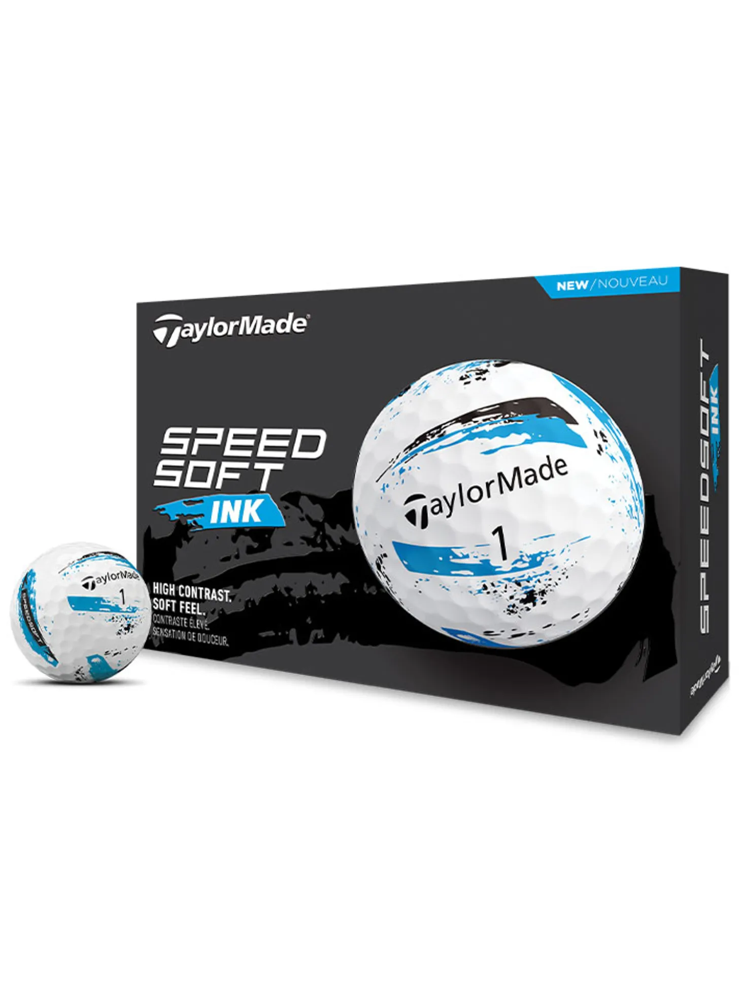 TaylorMade SpeedSoft Ink Golf Balls