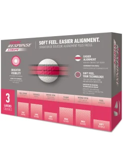 TaylorMade Tour Response Stripe 2025 Golf Balls