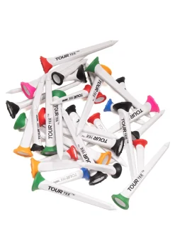 TourTee Large and Mini Combo 36 Pack with Case - White