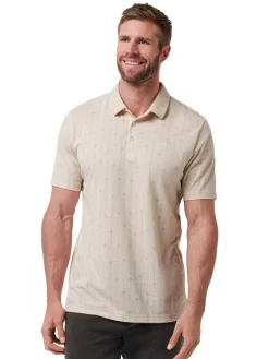 TravisMathew Deco Polo - Moonbeam
