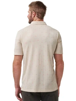 TravisMathew Deco Polo - Moonbeam