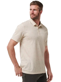 TravisMathew Deco Polo - Moonbeam