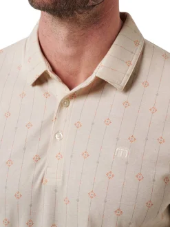 TravisMathew Deco Polo - Moonbeam